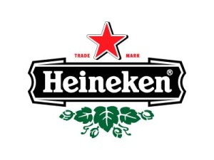 De lachende e in het Heineken-logo