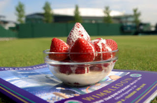 Aardbeien Wimbledon